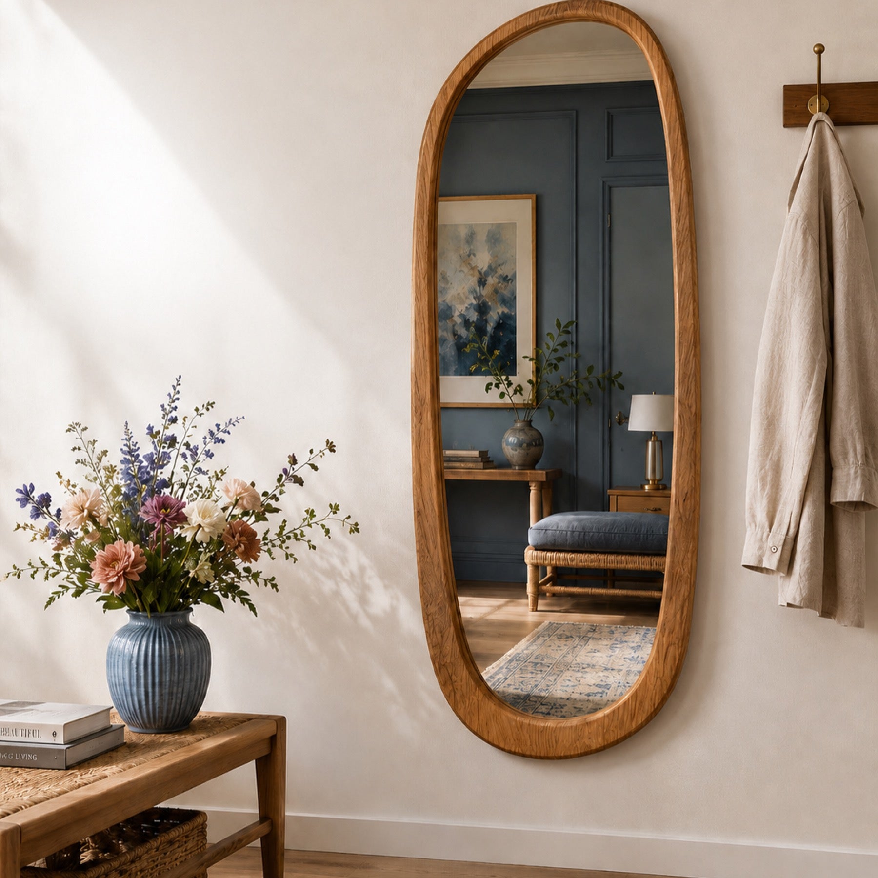 ARKO Wood Wall Mirror Lifestyle