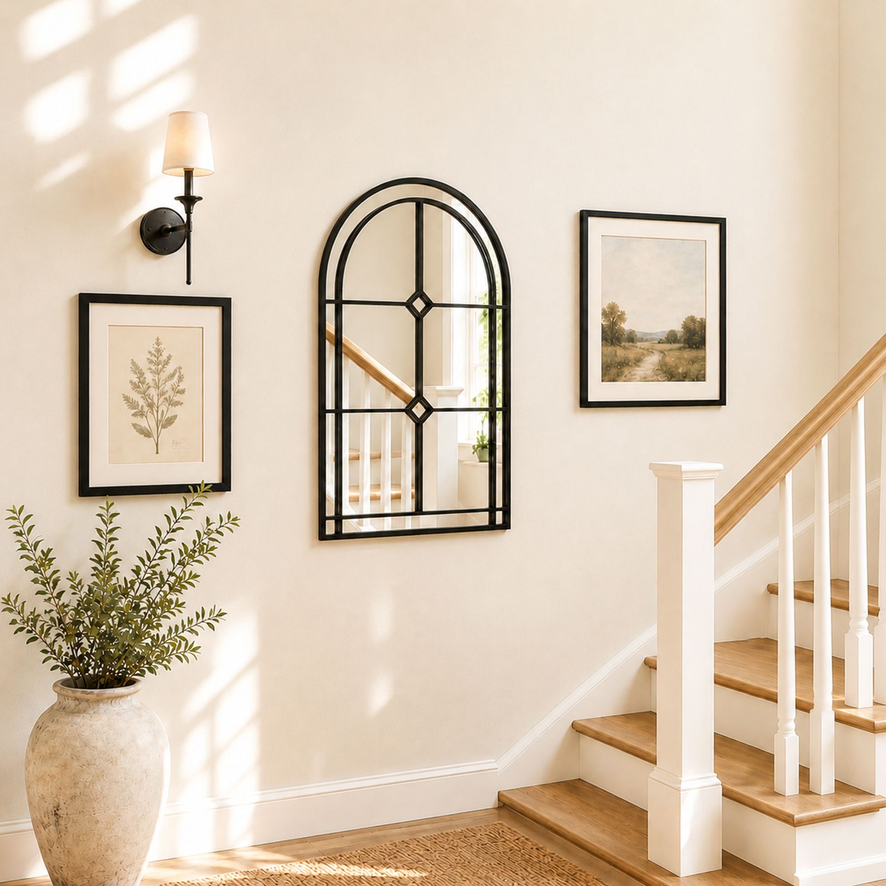 Stair corner scene